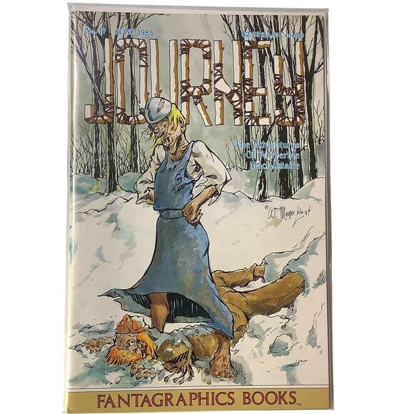 Journey #17, June 1985, Wolverine MacAlistaire, Fantagraphics Books, NM 9.4 - Picture 1 of 3